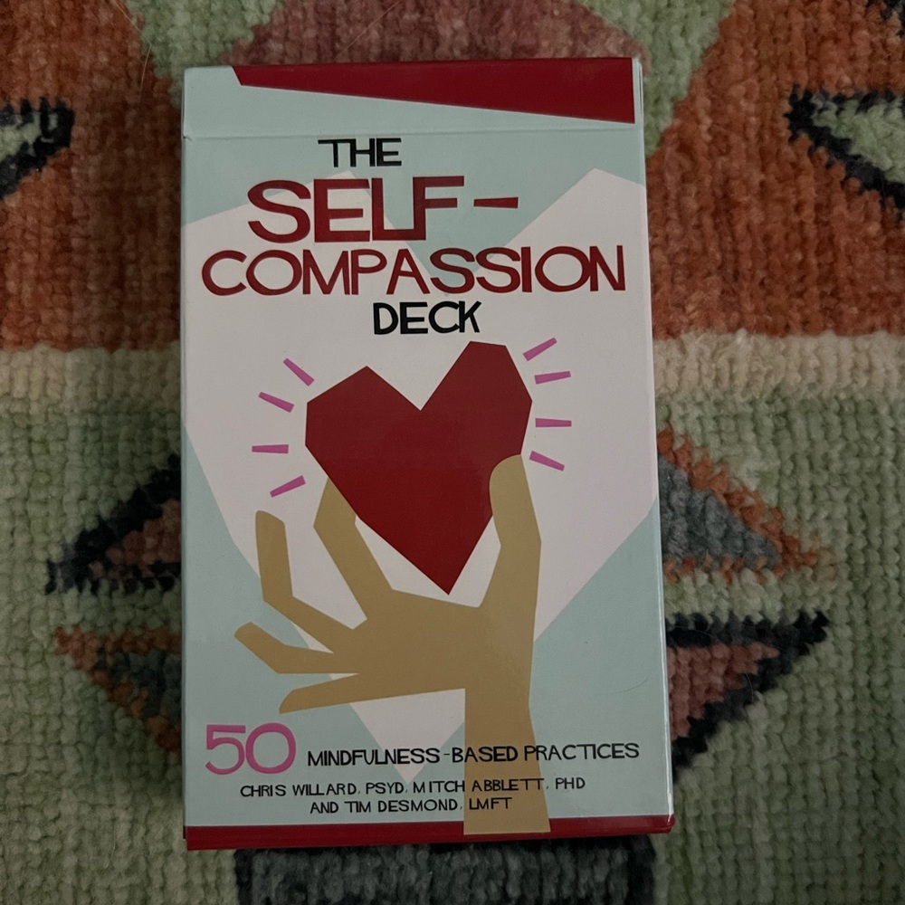 Self compassion card deck